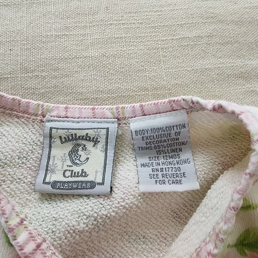 Vintage Floral Kimono Bodysuit 9-12 months
